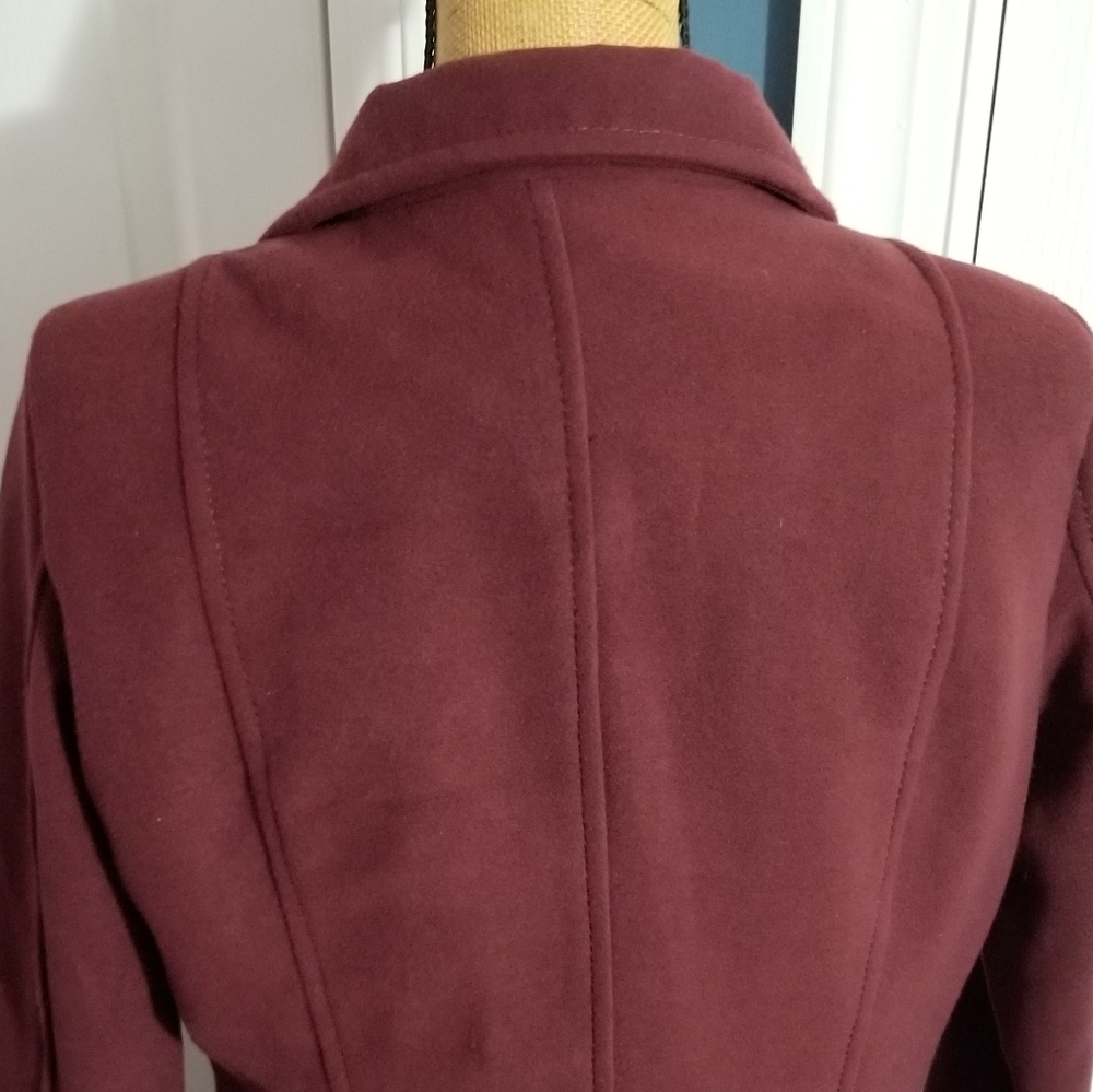 🌬 NEW Women's Classic Double Breasted Coat with Pockets - Picture 10 of 17